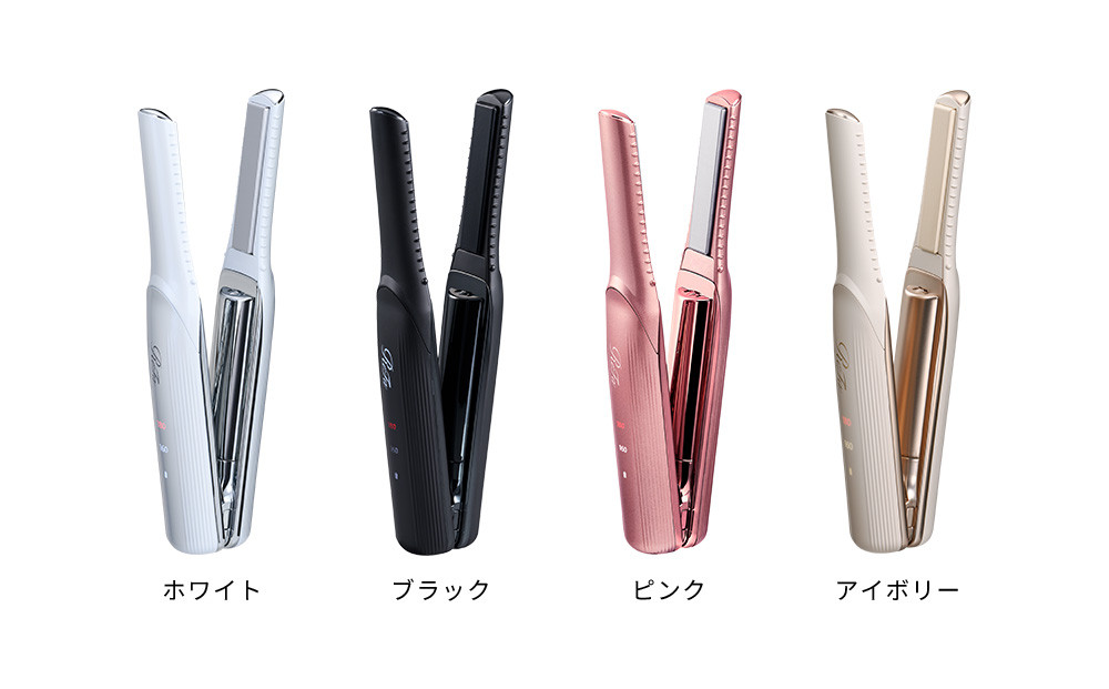 ReFa BEAUTECH FINGER IRON ST【ブラック】 | リファ ビューテック フィンガーアイロン ミニヘアアイロン ヘアケア コテ ストレートアイロン ヘアアイロン 持ち運び 1年保