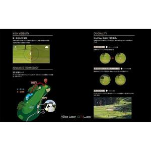 ショットナビ Voice Laser GR Leo キャメル ゴルフ 距離計