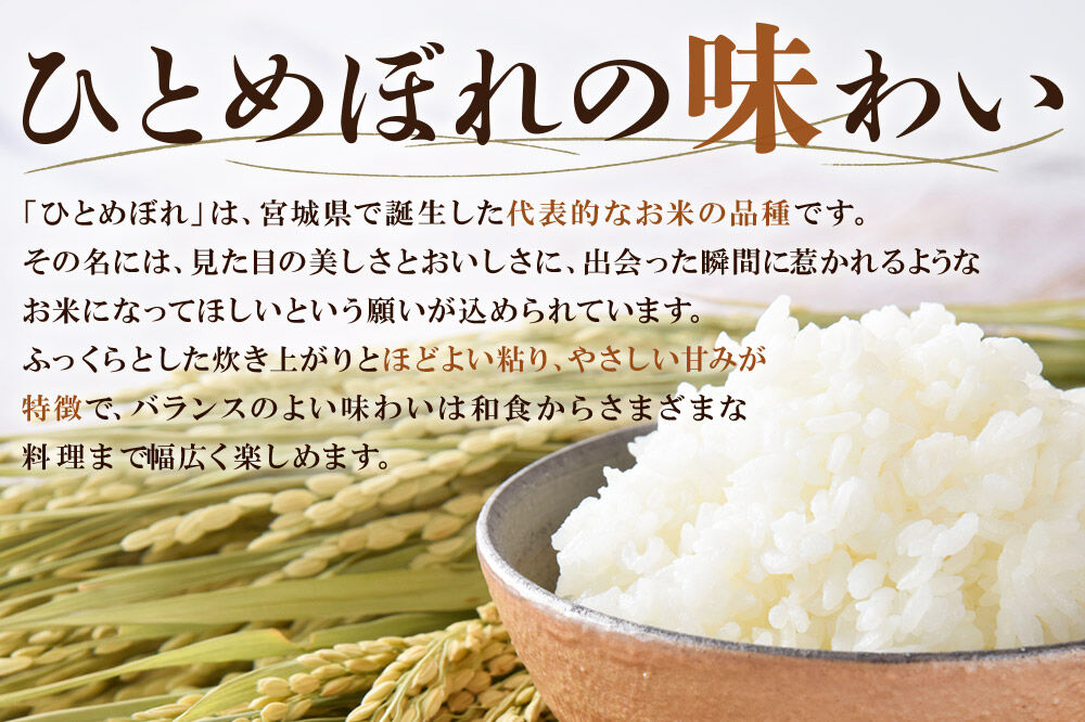 令和7年産 宮城県名取市産 ひとめぼれ 白米 30kg [ひとめぼれ ブランド米 お米 白米 精米 米どころ 宮城 宮城県産]