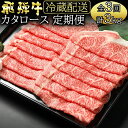 【ふるさと納税】 定期便3回 飛騨牛 カタロース(1kg×3回) 黒毛和牛 和牛 牛肉 肉 隔月 しゃぶしゃぶ すき焼き A5 A4 霜降り 冷蔵 お楽しみ y14-221 送料無料