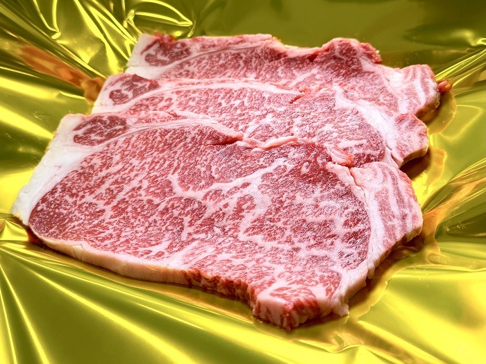 
                  （冷凍）松阪牛 サーロインステーキ 約150g×3枚 【翌年6月より順次発送】【12月31日受付終了】 B-135 ／冷凍　瀬古食品　ふるさと納税　牛肉　松阪肉　名産　ブランド　霜ふり本舗　三重県　大紀町
                