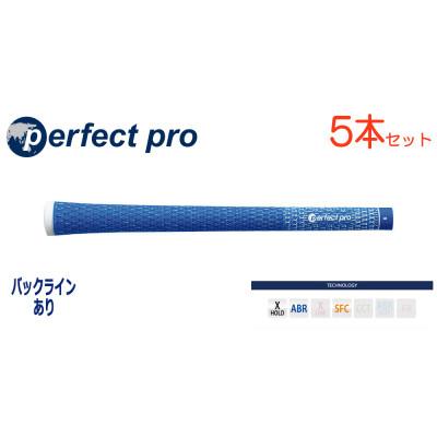 ふるさと納税 小美玉市 パーフェクトプロ　【エックスホールド　コード】スカイブルー　5本　バックライン有　グリップ
