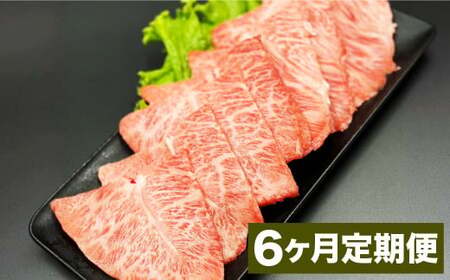 【6カ月定期便】 おおいた和牛 ミスジ 焼肉 約400g  ×6回 計約2.4kg