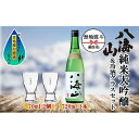 【ふるさと納税】無地熨斗 純米大吟醸 八海山 720ml 1本 日本酒 冷酒グラス 70ml 冷酒 グラス 2個 セット 辛口 四合瓶 酒 お酒 晩酌 贈り物 贈答 プレゼント ギフト 新潟県 南魚沼市 | お酒 さけ 人気 おすすめ 送料無料 ギフト