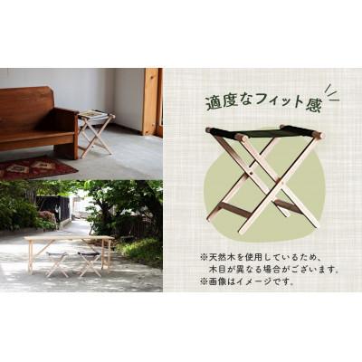 ふるさと納税 うきは市 杉工場 折りたたみイス (レッド) |  | 02