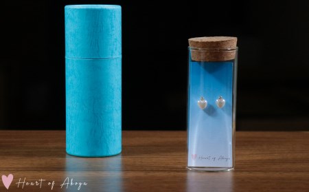愛らしい　Heart of Akoya　ピアス / 伊勢志摩 伊勢 志摩 英虞湾 真珠 アコヤ真珠 本真珠 パール ピアス アクセサリー ギフト プレゼント クリスマス バレンタイン ファッション カ