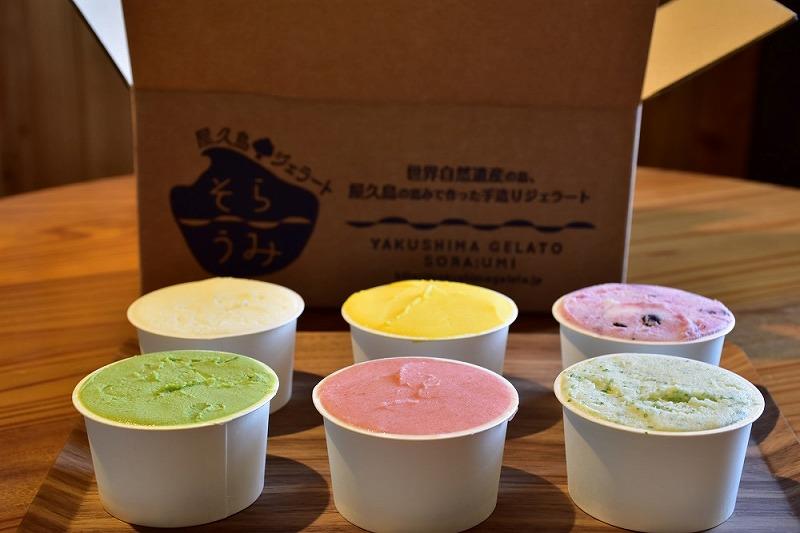 手作り ジェラート 12カップ 詰め合わせ セット＜屋久島産の新鮮食材を使用＞