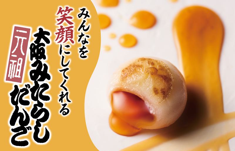 【明治25年創業】元祖大阪 みたらしだんご 12個×4箱【和菓子 個包装 むか新 工場直販 専用箱 贈り物 ギフト 泉州名産 スピード発送】 010B1617