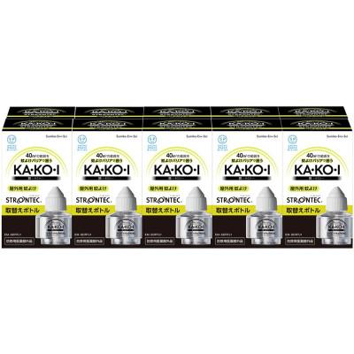 ふるさと納税 養父市 STRONTEC 屋外用蚊よけ KA・KO・I 取替えボトル 10個セット(防除用医薬部外品)