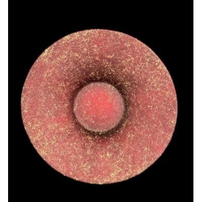 ふるさと納税 高野町 サラダボウル　乱糸(マット仕上げ)赤溜