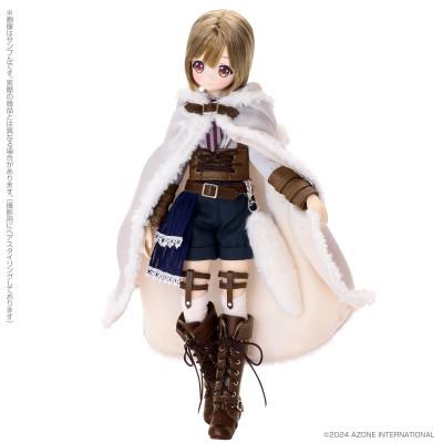 ふるさと納税 藤沢市 Alvastaria ティオ〜白雪猫と冬の森のオオカミさん〜 1/6 ドール |  | 01