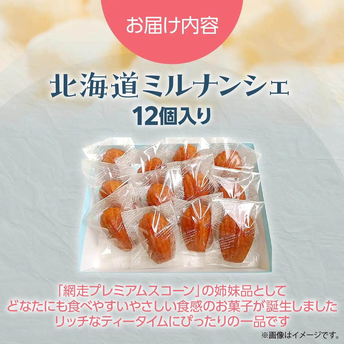 北海道ミルナンシェ12個入り ABAM008