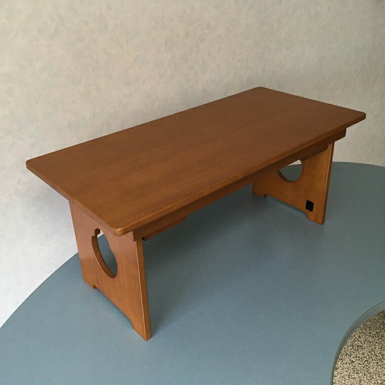 
                  桐製 折畳机《Ｈ33cm×Ｗ75cm×Ｄ36cm》総桐ならではの高級感 大湊文吉商店 新潟県加茂市
                