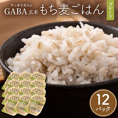 ふるさと納税 日吉津村 GABA玄米もち麦パックごはんプレーン(12パック)