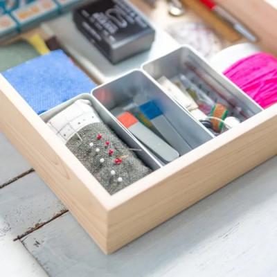 ふるさと納税 高知市 【高知県産ひのき】道具箱 A4 ふた付【AT003】 |  | 02