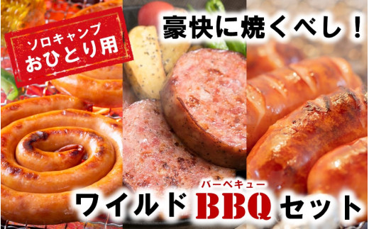 
豪快に焼くべし！ワイルドBBQソロキャンプセット_2250R
