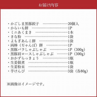 ふるさと納税 南九州市 南九州市川辺町自慢の逸品をわっぜぇ詰め込んだ【極味】セット |  | 03