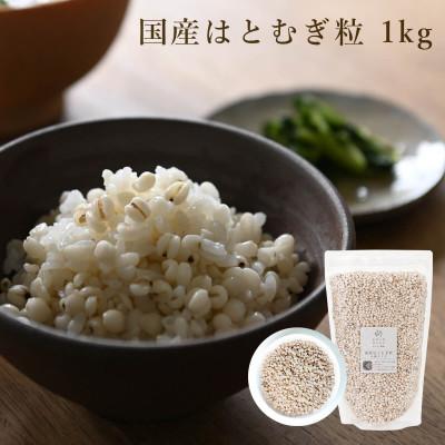 ふるさと納税 奈良市 国産はとむぎ粒