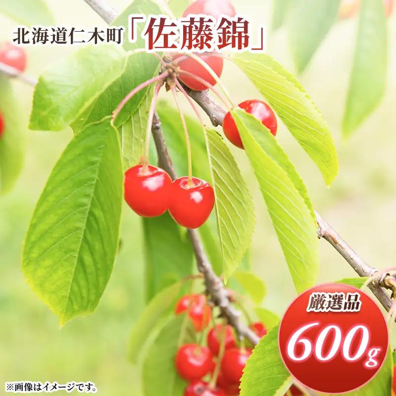 さくらんぼ 600g 佐藤錦 Lサイズ以上 サクランボ 
