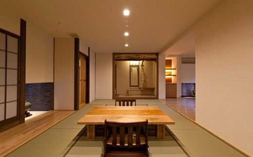 24畳和洋室(かんな・さつき)ペア1組宿泊ご招待券　 TF073　