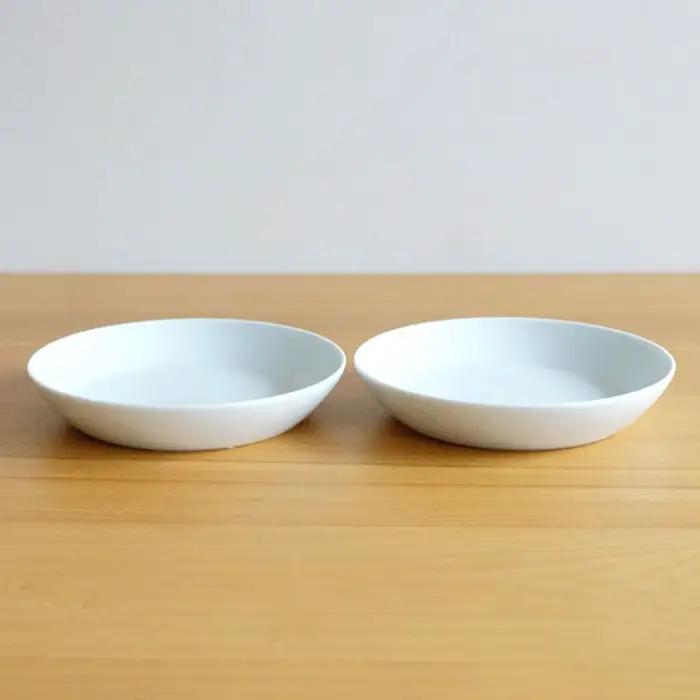【白山陶器】【2人分の食器】シンプルで実用的なS-lineセット 深皿 プレート ボール 白磁 食器 皿 【波佐見焼】 [TA60] 波佐見焼