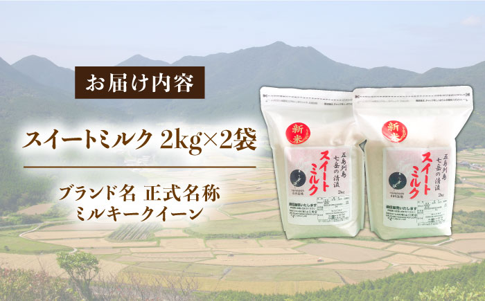 【先行予約】スイートミルク（２キロ×２袋）【山口商店】[PEC004]