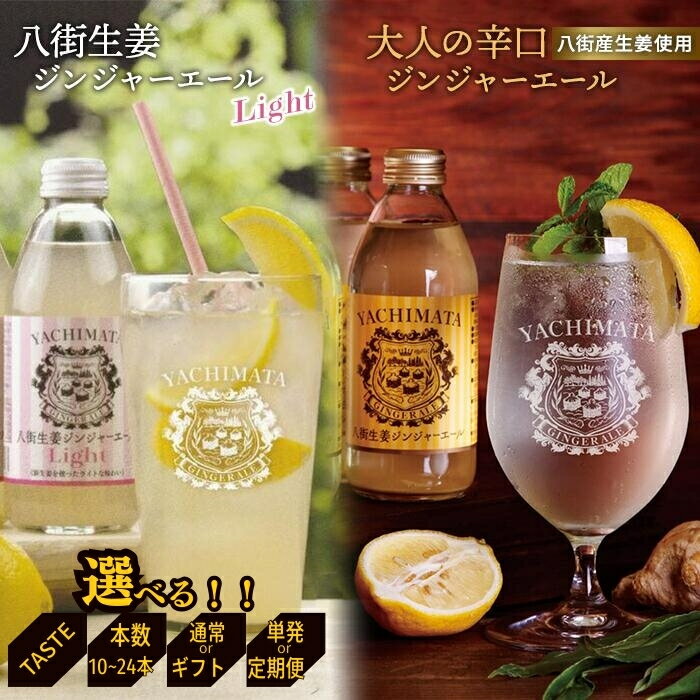 【ふるさと納税】ジンジャーエール 250ml ×10本〜 24本 大人の辛口 選べる 発送回数 本数 生姜 楽天ふるさと納税 ふるさと納税制度 八街 ジュース ジンジャー 瓶 ビン セット 辛口 定期便 ギフト 辛口 濃厚 飲料 炭酸 炭酸飲料 生姜 国産 贈答用 千葉