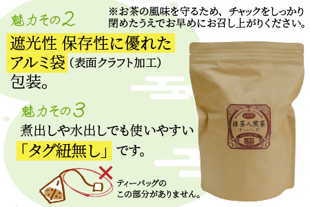 大容量 合計60袋 抹茶入 煎茶ティーバッグ (8g × 30p) × 2個 煎茶 日本茶 抹茶 緑茶 飲料 [A-12275]