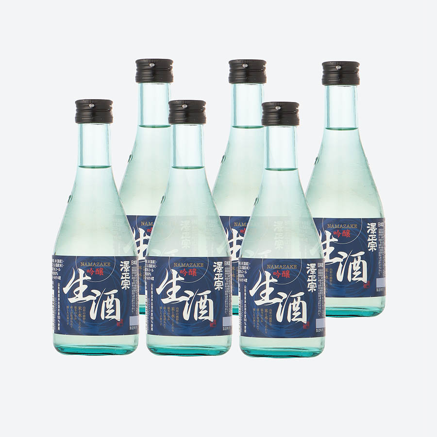 ＜古澤酒造＞澤正宗　吟醸生酒(300ml×6本)