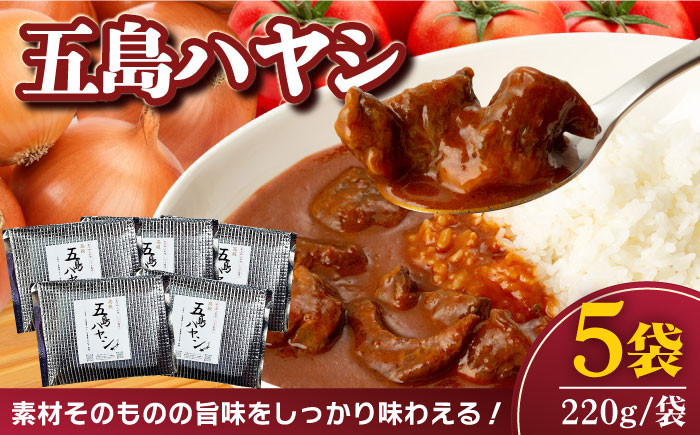 
            【五島牛と五島産の食材を使用したレトルト商品】こだわりの五島ハヤシ 5袋セット ハヤシライス レトルト【出口さんご】 [PBK014]
          