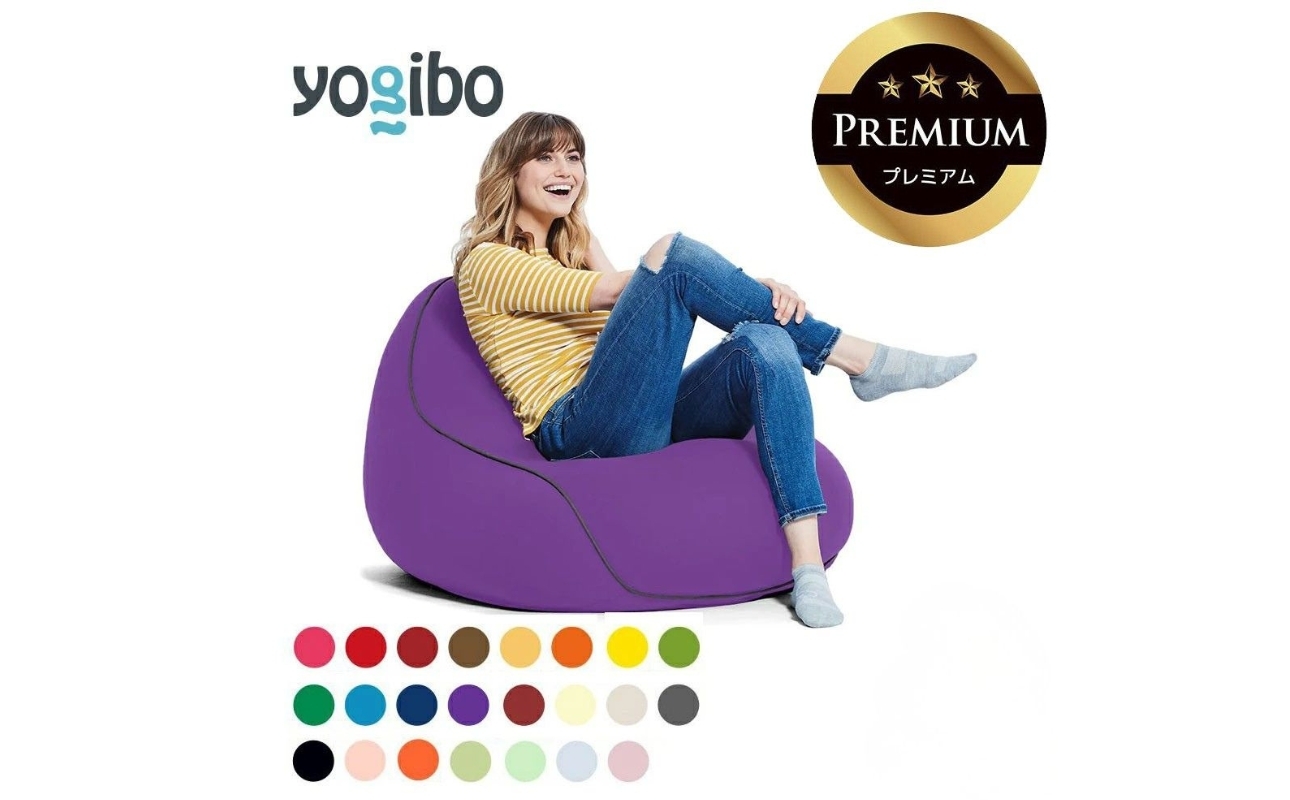 
                  Yogibo Lounger Premium│送料無料 全国配送離島含 ビーズクッション カバー 洗える（ヨギボー ラウンジャー プレミアム）
                