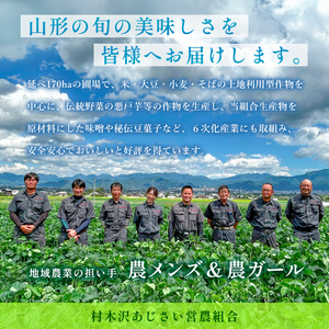 山形市の伝統野菜 村木沢の「悪戸いも」 冷凍皮むき 2kg(1kg×2袋) FY25-124