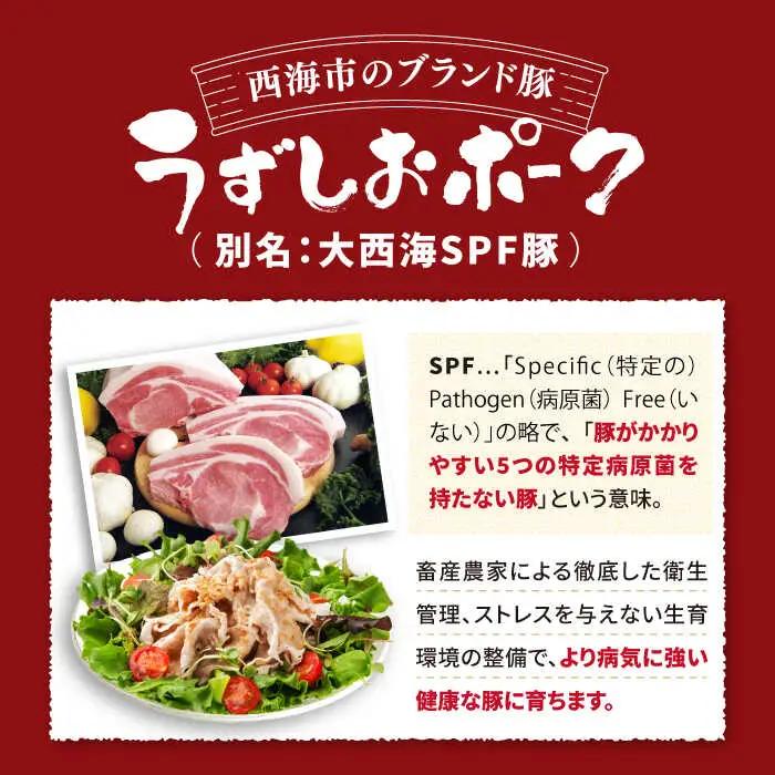 6回定期便 SPF豚 豚肉 バラスライス 1kg SPF豚 訳あり CAG260 豚肉 