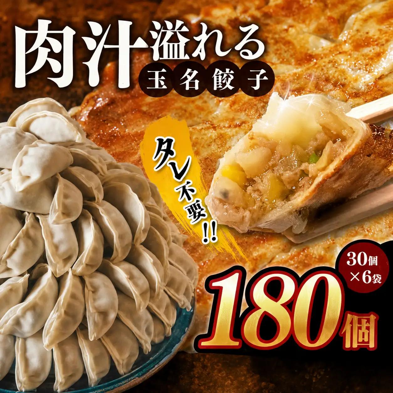 玉名餃子 180個 （30個×6袋）
