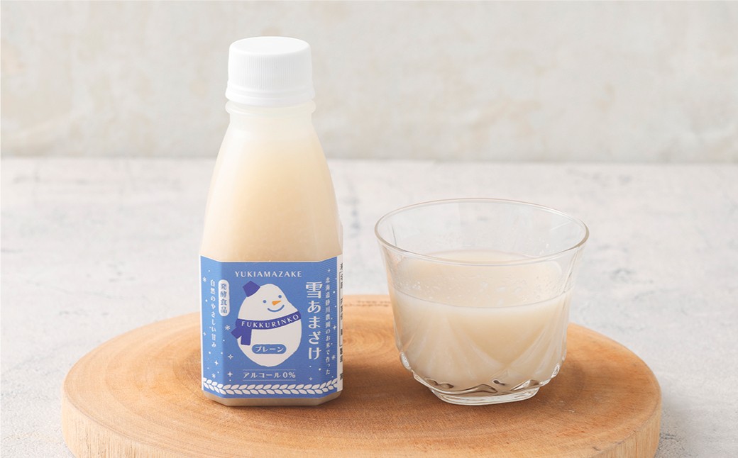 米麹 の 甘酒 雪あまざけ（ プレーン ） 220ml×6本 計1.32L