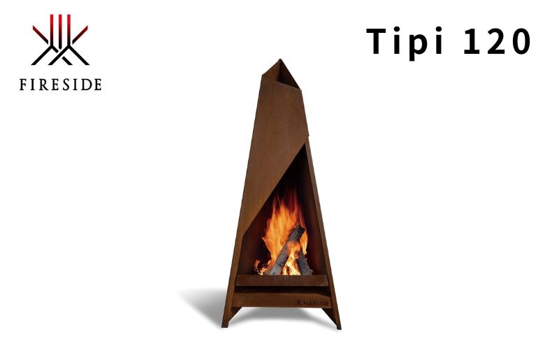 
                  【 ファイヤーサイド 】 Tipi 120 駒ヶ根市 アウトドア キャンプ たき火台 焚火台 組立式 薪ストーブ ガーデンストーブ [№5659-1638]
                