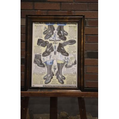 ふるさと納税 江南市 アメリカンデザイン　壁掛けフレーム　THE　CIGAR　LOUNGE　A3【国産桧無垢材使用】