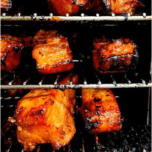 -香港古式 焼豚- 蜜汁チャーシュー［豚バラ肉］塊肉《千葉県産銘柄豚》林SPF使用