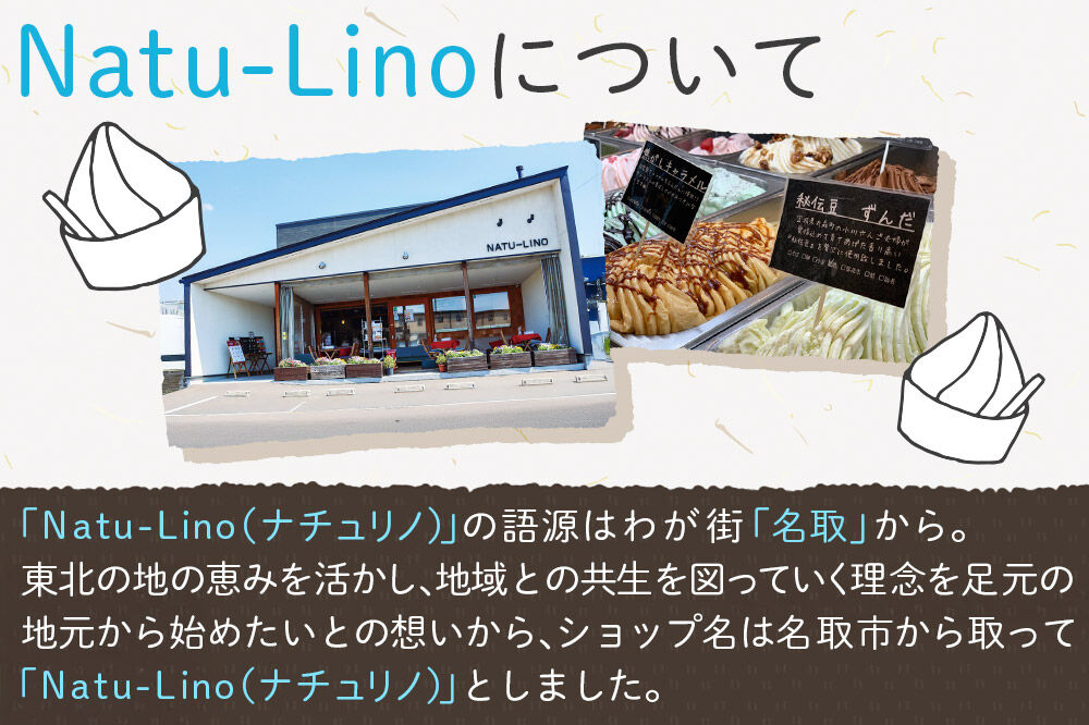 ナチュリノ自慢の手づくりジェラート 6種 自然派 人気店 Gelateria Natu-Lino natulino [ジェラート アイスクリーム スイーツ フルーツ カップ]