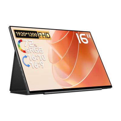 ふるさと納税 寝屋川市 EHOMEWEI モバイルモニター IPS 16インチ FHD 非光沢 薄型 SP-160NF