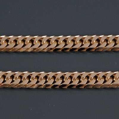 ふるさと納税 山梨市 K18喜平6面Wネックレス50g【長さ60cm・幅5.4mm・厚さ2.0mm】 |  | 01