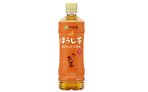 131-55 お～いお茶 ほうじ茶 計48本 600mL × 24本 2ケース お届け 防災備蓄 茶 ペットボトル 飲料 レンジ 温かい 茶 伊藤園 