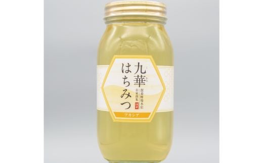 
舘養蜂場本店　国産はちみつ　アカシア　1kg　国産　無添加　良質　蜂蜜　ハチミツ　養蜂　料理　お菓子　健康　保存　mc12
