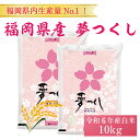 【ふるさと納税】令和6年産 福岡県産 ブランド米「夢つくし」白米 計10kg [a9246] 株式会社 ゼロプラス 【返礼品】添田町 ふるさと納税