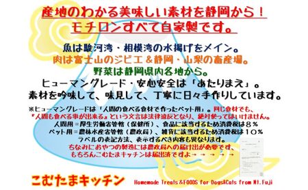 ふぃっしゅへぶん 中大型犬用 ペットフード（まぐろ 80g 1袋・かつお 80g 1袋・ぶり 80g 1袋）冷蔵