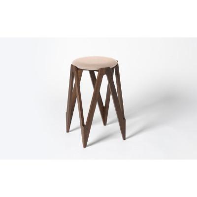 ふるさと納税 東川町 CO・DA・MA High Stool(NC-121 ベージュ)【0001-061-04】