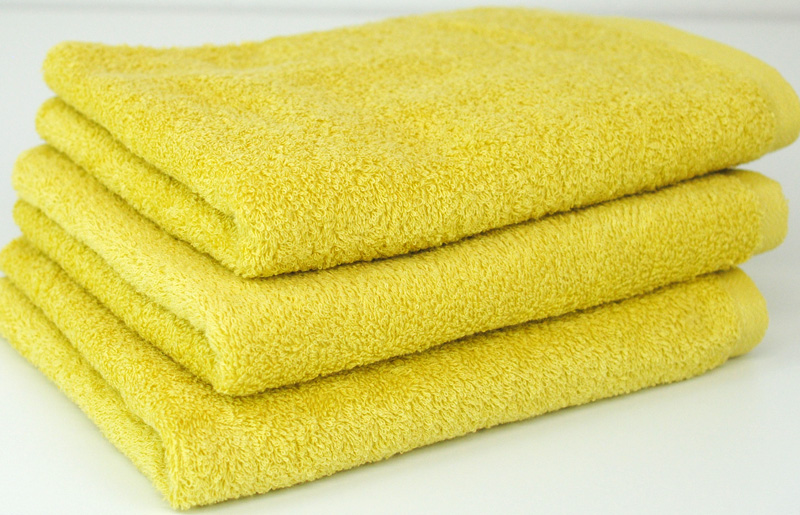 【圧倒的企業努力】コンパクトバスタオル マスタード 3枚＜スピード発送＞ G2265-1