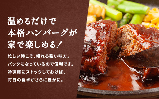 【大容量】黒豚 100% ハンバーグ 計24個 (3個入×8P) 豚肉 国産 個包装 惣菜 お弁当 ストック 人気 AKR Food Company (a1003)