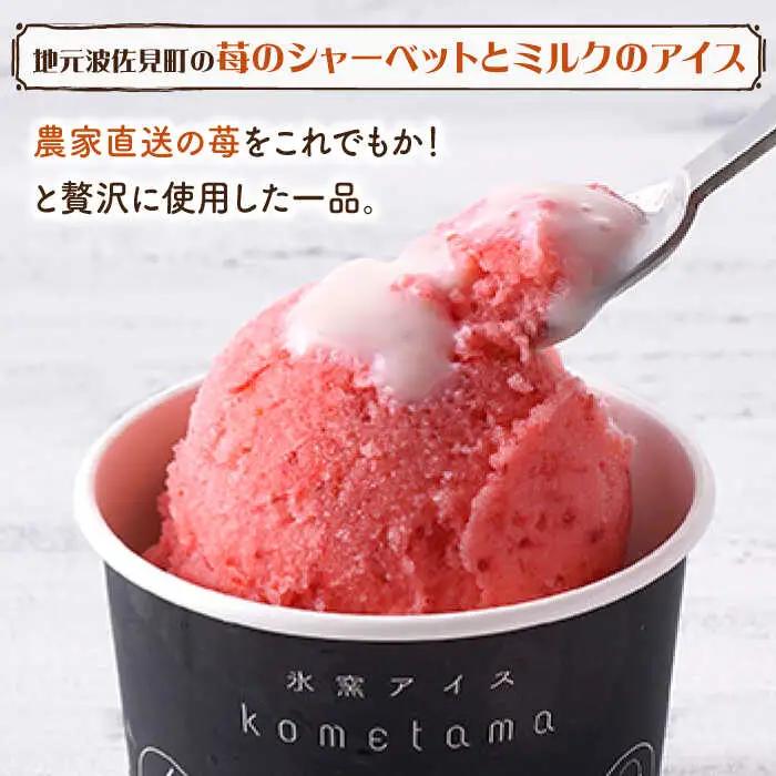 【こだわり濃厚米卵と地元特産フルーツ使用！】こめたまバラエティセット３種９個入り デザート スイーツ お菓子 アイス ギフト  【氷窯アイス こめたま】[GF02]