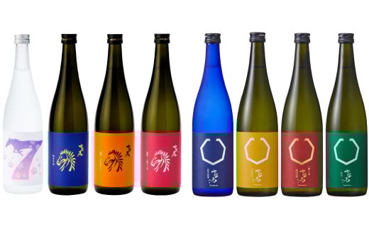 【日本酒定期便】季節のおすすめ便「七冠馬」の定番酒と季節酒を各1本（計2本）×4回【4回お届け】【日本酒 720ml 飲み比べ 七冠馬 お酒 酒 地酒 晩酌 こだわり アルコール プレゼント 贈り物 贈答 ギフト】